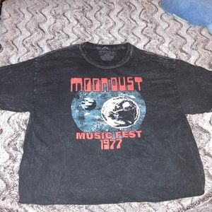 Grey, large, moon shirt